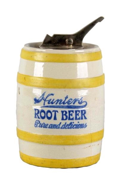 HUNTERS ROOT BEER SYRUP DISPENSER                