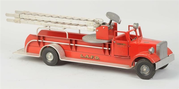 PRESSED STEEL SMITH MILLER OPEN CAB FIRE TRUCK.   