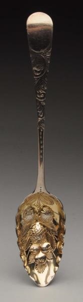 STERLING SILVER BERRY SPOON.                      