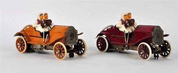 PAIR OF PRE-WAR LIONEL ELECTRIC RACE CARS.        