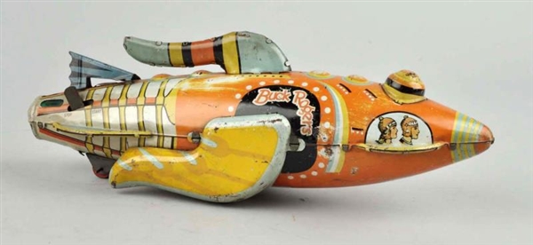 MARX TIN LITHO WIND-UP BUCK ROGERS SPACE SHIP.    