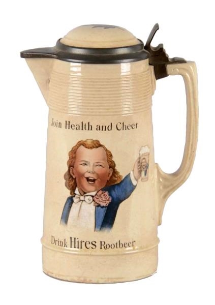 EARLY METTLACH HIRES TANKARD                      