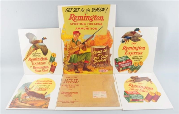 LOT OF 6: REMINGTON HUNTING POSTERS.              