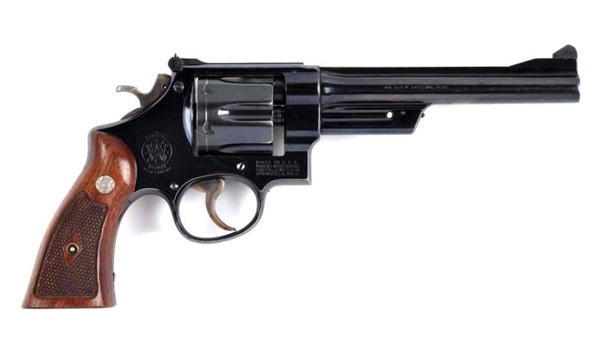 (C) SMITH & WESSON .44 HAND EJECTOR REVOLVER.     