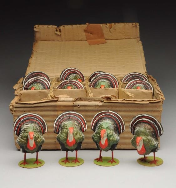 LOT OF 12: BOXED TURKEY GOBBLERS.                 