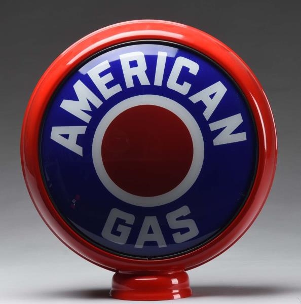 AMERICAN GAS WITH RED DOT 15" LENSES.             