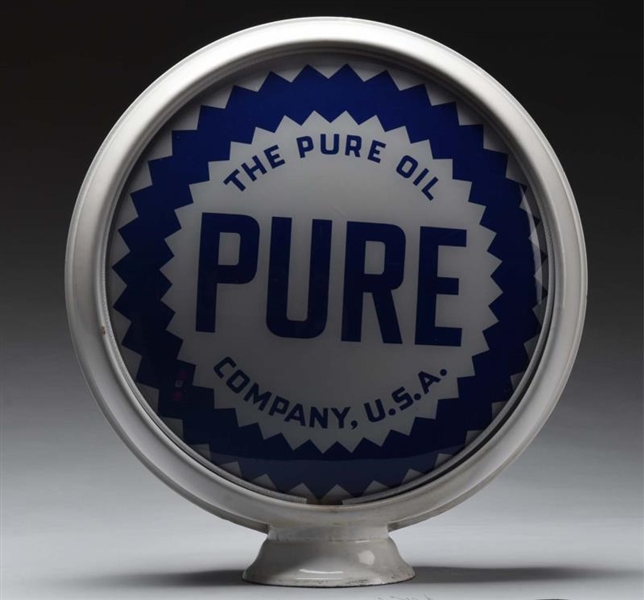 PURE WITH SAWTOOTH BORDER 15" LENSES.             