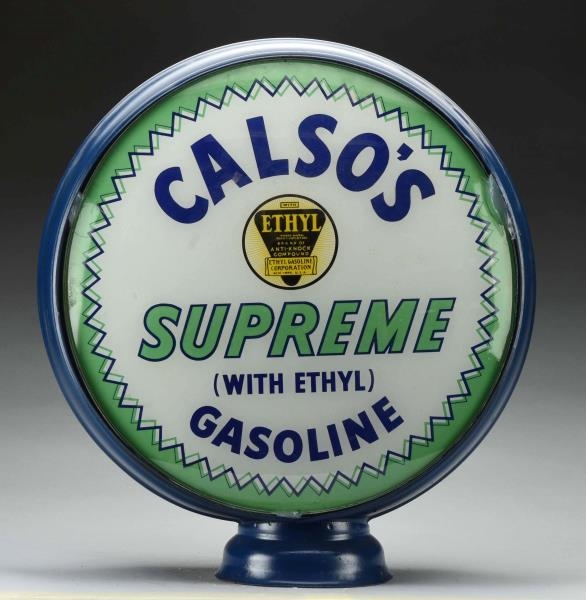 CALSO SUPREME WITH ETHYL 15" GLOBE LENSES.        