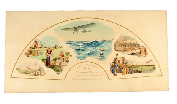 LOT OF 4: EARLY AVIATION PRINTS BY GAMY.          