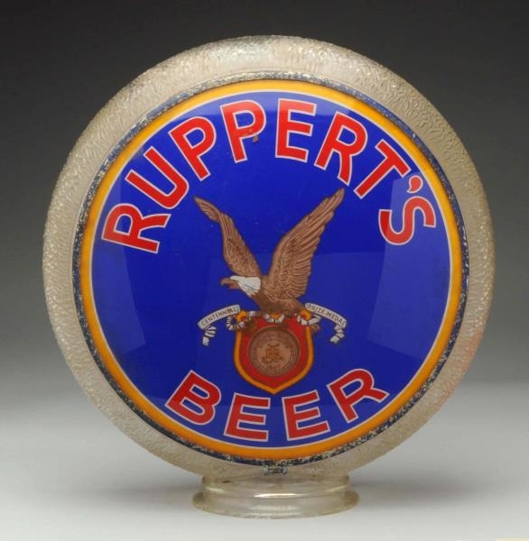 RUPPERTS BEER GILL GLOBE LENSES.                 