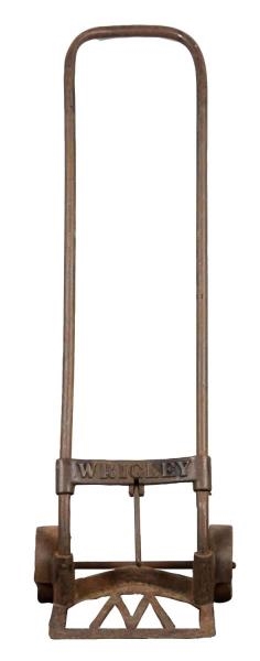 EARLY CAST IRON WRIGLEY HAND TRUCK                