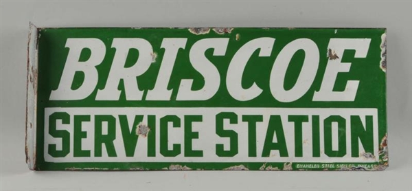 BRISCOE SERVICE STATION SIGN.                     