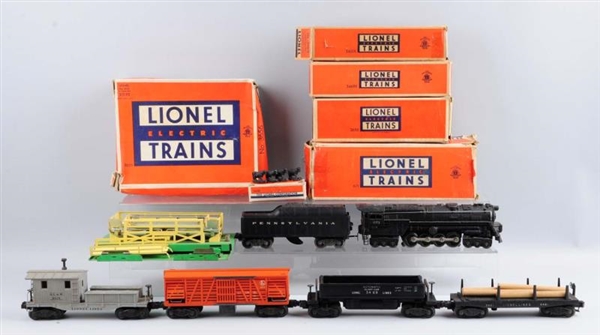 LOT OF 7: LIONEL NO. 671 AND CARS.                