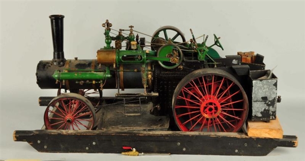 INTRICATE SCALE WORKING MODEL CASE TRACTOR.       