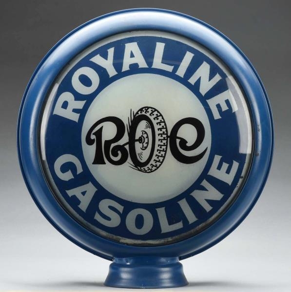 ROYALINE GASOLINE (EARLY UNFIRED) 15" GLOBE LENSES