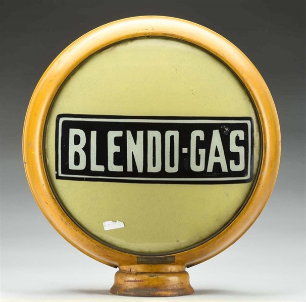BLENDO-GAS (NON-FIRED) 15" SINGLE GLOBE LENS.     