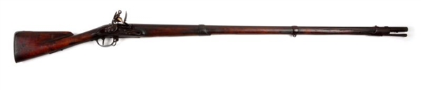 (A) FRENCH CHARLEVILLE U.S. SURCHARGED MUSKET.    