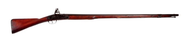 (A) AMERICAN RE-STOCKED FRENCH MODEL 1728 MUSKET. 