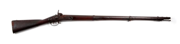 (A) US HARPERS FERRY MODEL 1816 CONVERTED MUSKET.