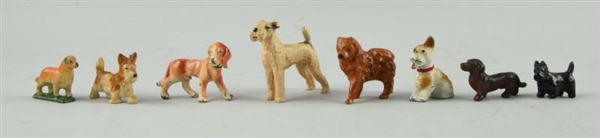 CAST IRON ASSORTED DOG PAPERWEIGHTS & PARTY FAVORS