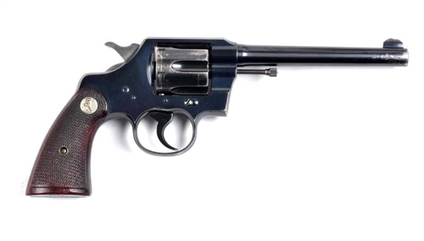 (C) COLT ARMY SPECIAL DOUBLE ACTION REVOLVER      