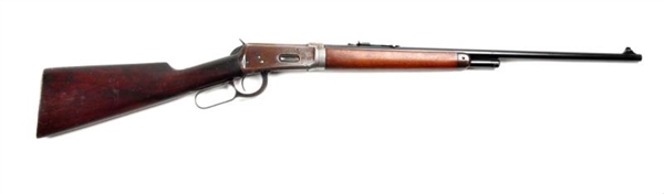 (C) WINCHESTER MOD 55 TAKEDOWN LEVER ACTION RIFLE.