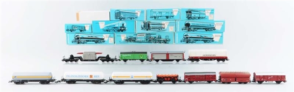 LOT OF 11: MARKLIN FREIGHT CARS.                  