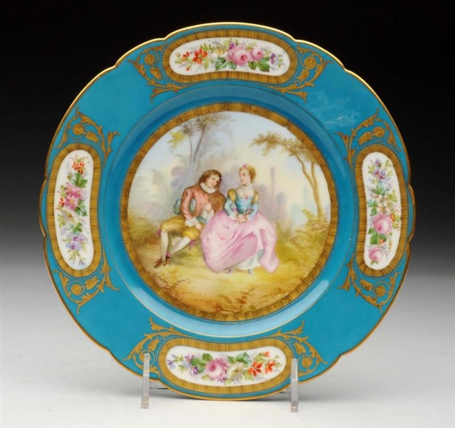 SEVRES 19TH CENTURY CAMPAIGN & PLAYED.            