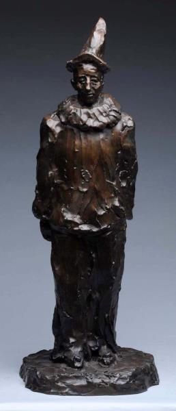 AMERICAN BRONZE SCULPTURE BY AGNES YARNALL.       