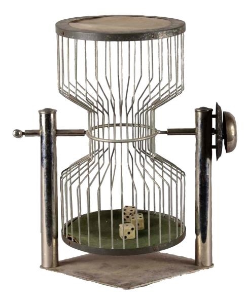 CHUCK-A-LUCK CAGE WITH DICE                       