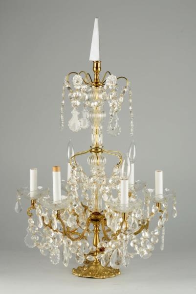 ORNATE ECLECTIC CHANDELIER.                       
