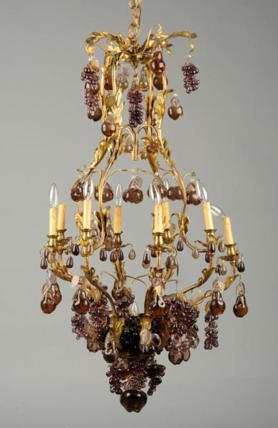 ORNATE ECLECTIC CHANDELIER.                       