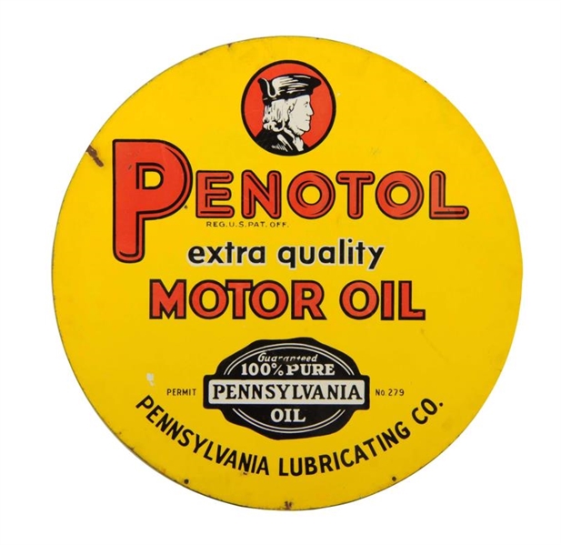 PENOTOL EXTRA QUALITY MOTOR OIL WITH LOGO SIGN.   