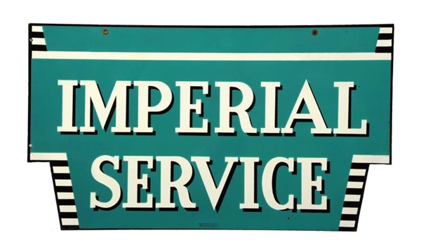 IMPERIAL SERVICE DIECUT SIGN.                     