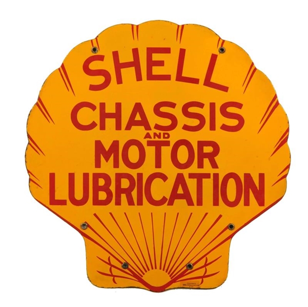 SHELL CHASSIS AND MOTOR LUBRICATION SIGN.         