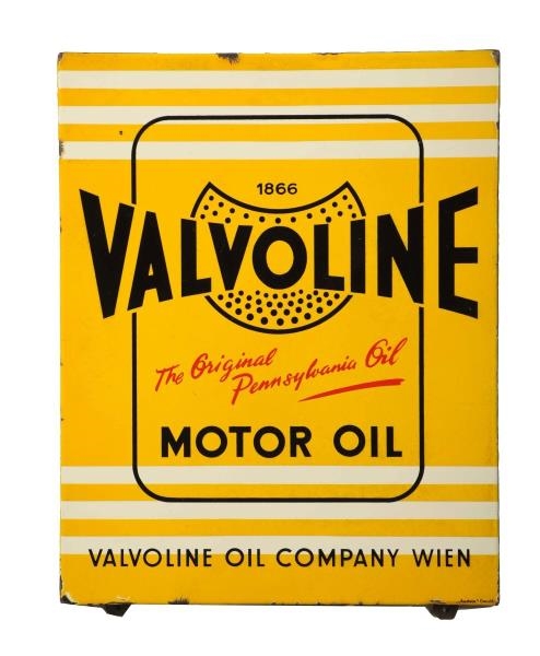 VALVOLINE MOTOR OIL WITH LOGO.                    