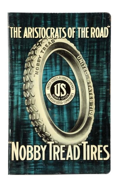 US RUBBER "THE ARISTOCRAT OF THE ROAD" SIGN.      
