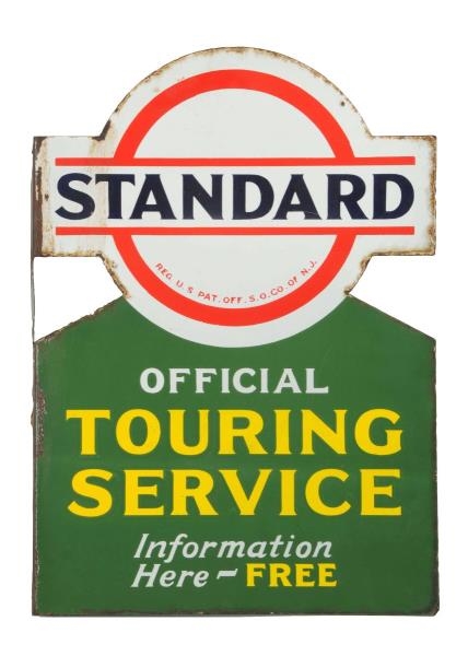 STANDARD OFFICIAL TOURING SERVICE DIECUT SIGN.    