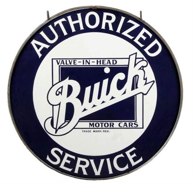 BUICK VALVE-IN-HEAD MOTOR CARS SIGN.              