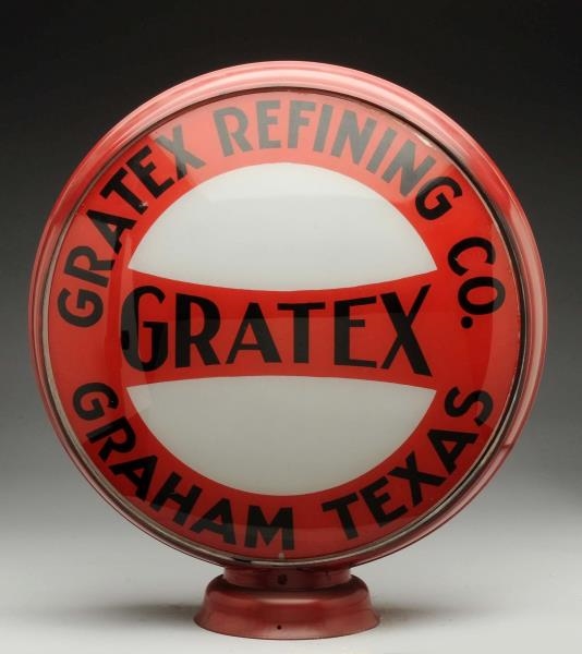 GRATEX GRAHAM TEXAS 15" GLOBE LENSES.             