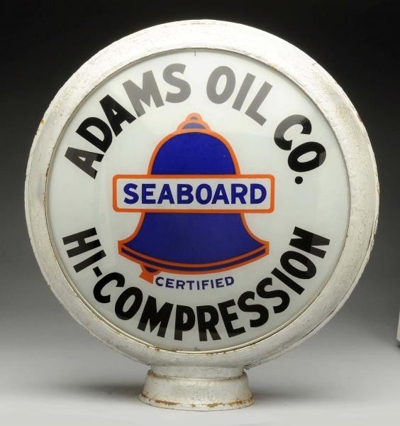 ADAMS OIL SEABOARD WITH LOGO 15" GLOBE LENSES.    