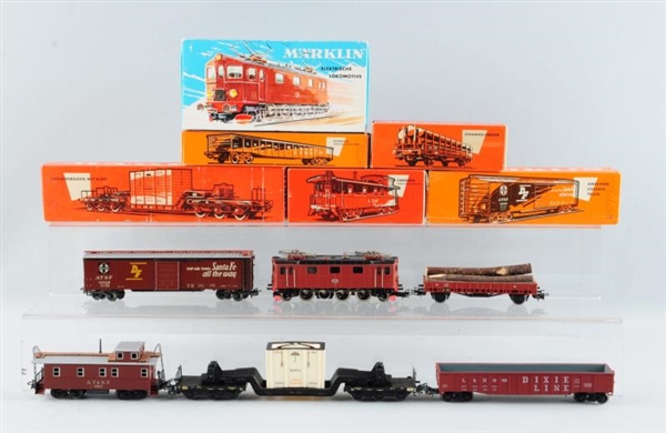 LOT OF 6: MOSTLY U.S. PROTOTYPE ROLLING STOCK.    