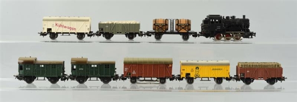 LOT OF 9: MARKLIN FREIGHT CARS.                   