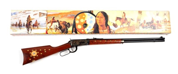 (M) WINCHESTER MODEL 94 CRAZY HORSE COMM. RIFLE.  