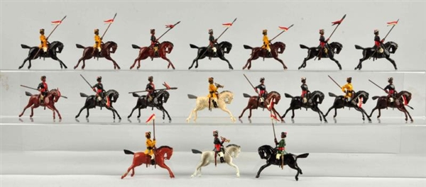 BRITAINS INDIAN ARMY CAVALRY.                     