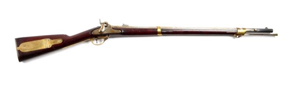 (A) US HARPERS FERRY MODEL 1841 RIFLE.           