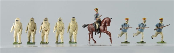 LOT OF 8: BRITAINS JAPANESE SOLDIERS.             
