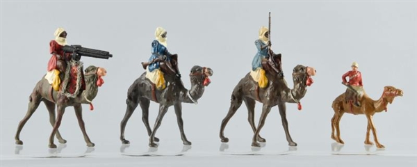 LOT OF 4: ARABS ON CAMELS.                        