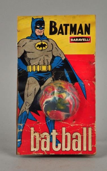 SCARCE BATMAN RUBBER BALL.                        