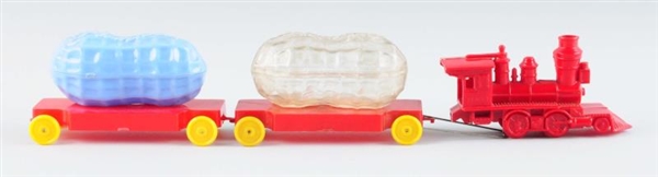 MR. PEANUT PLASTIC TRAIN.                         